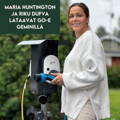 Maria Huntington ja Riku Dufva hankkivat go-e Charger Gemini- latausasemat kotiin.
