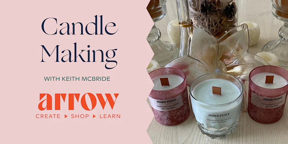 Candle Making with Keith McBride of Candles by Deuce promotional image