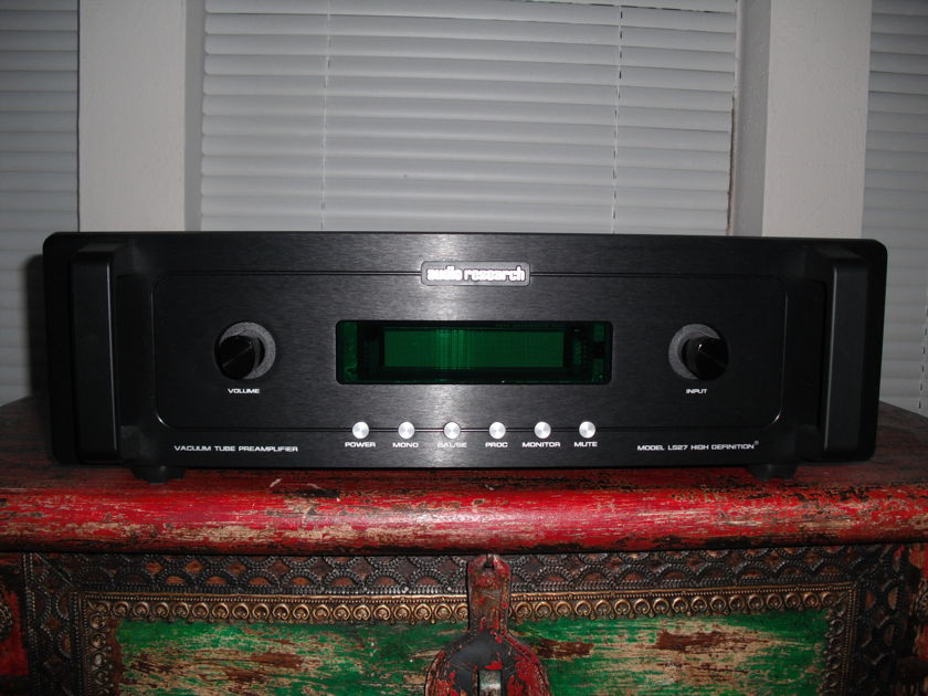 Audio Research  LS 27  Preamplifier-2 months old & Mint Condition!