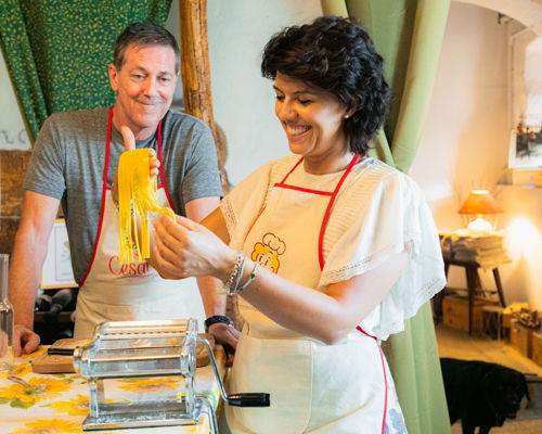 Cooking classes Florence: Fresh pasta cooking class with Cesarina Lucrezia