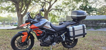 2023 TRIUMPH TIGER 850 SPORT motorcycle for rent near Plantation, FL