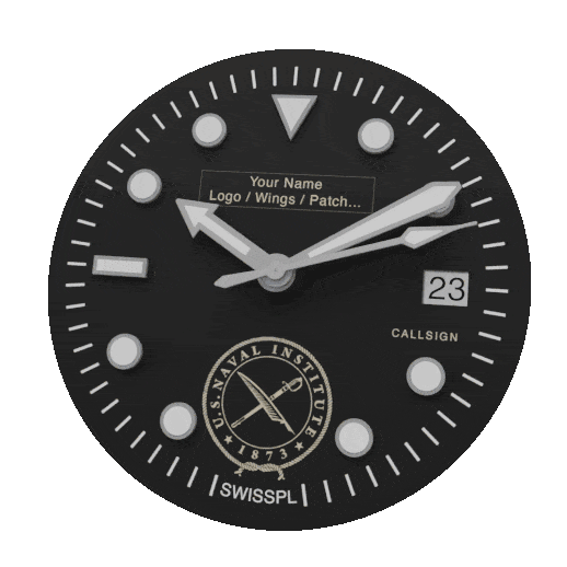 US Naval Institute dial variation options shown