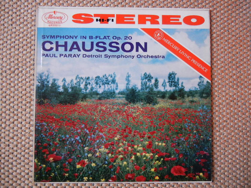 Chausson - Chausson Symphony in B-flat, Op. 20 Mercury Living Presence SR90017