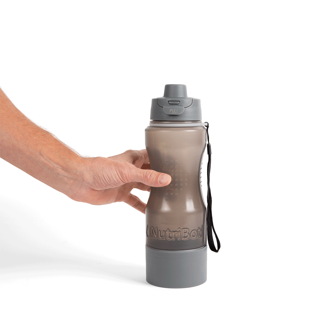 Water Bottle with Pill Organizer