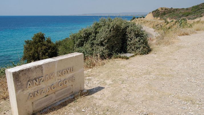 ANZAC Cove was chosen as a landing site due to its perceived vulnerability, but the challenging terrain and well-defended Ottoman positions in the surrounding hills led to significant difficulties for the ANZAC forces