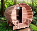 Outdoor Barrel Sauna Kit - DIY Barrel Sauna
