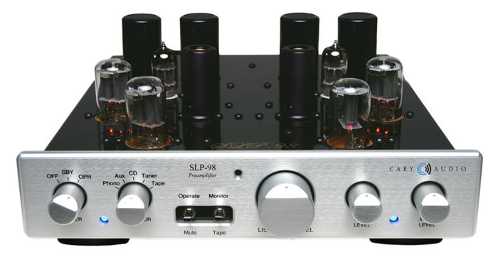 CARY AUDIO SLP-98L TUBE PREAMPLIFER SLP-98P WITH PHONO