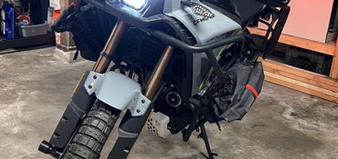 2025 CFMOTO IBEX 450 motorcycle for rent near SF, CA
