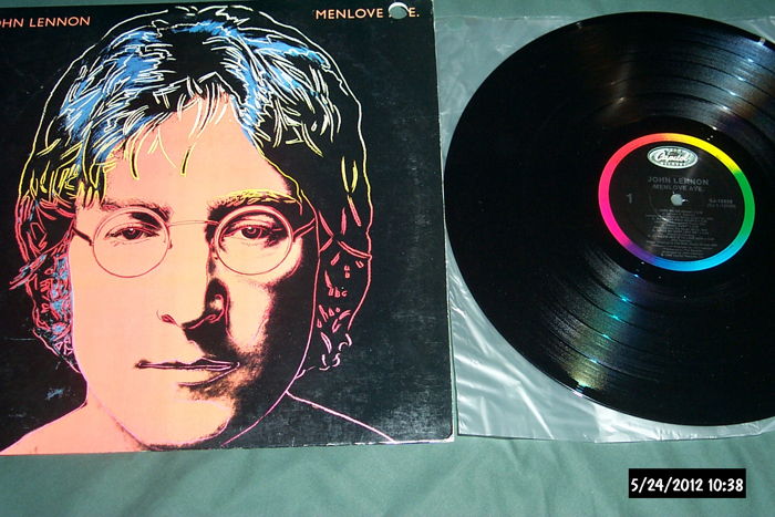 John Lennon - Menlove Ave lp nm capitol ra For Sale | Audiogon