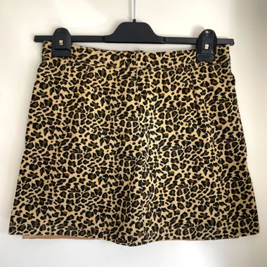 Mini Skirt Leo Print