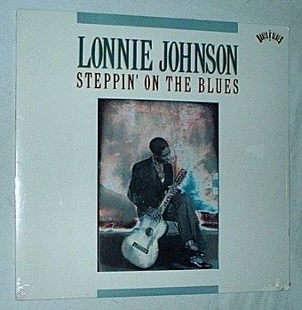 Lonnie Johnson Lp- - Steppin on the blues -superb seale...