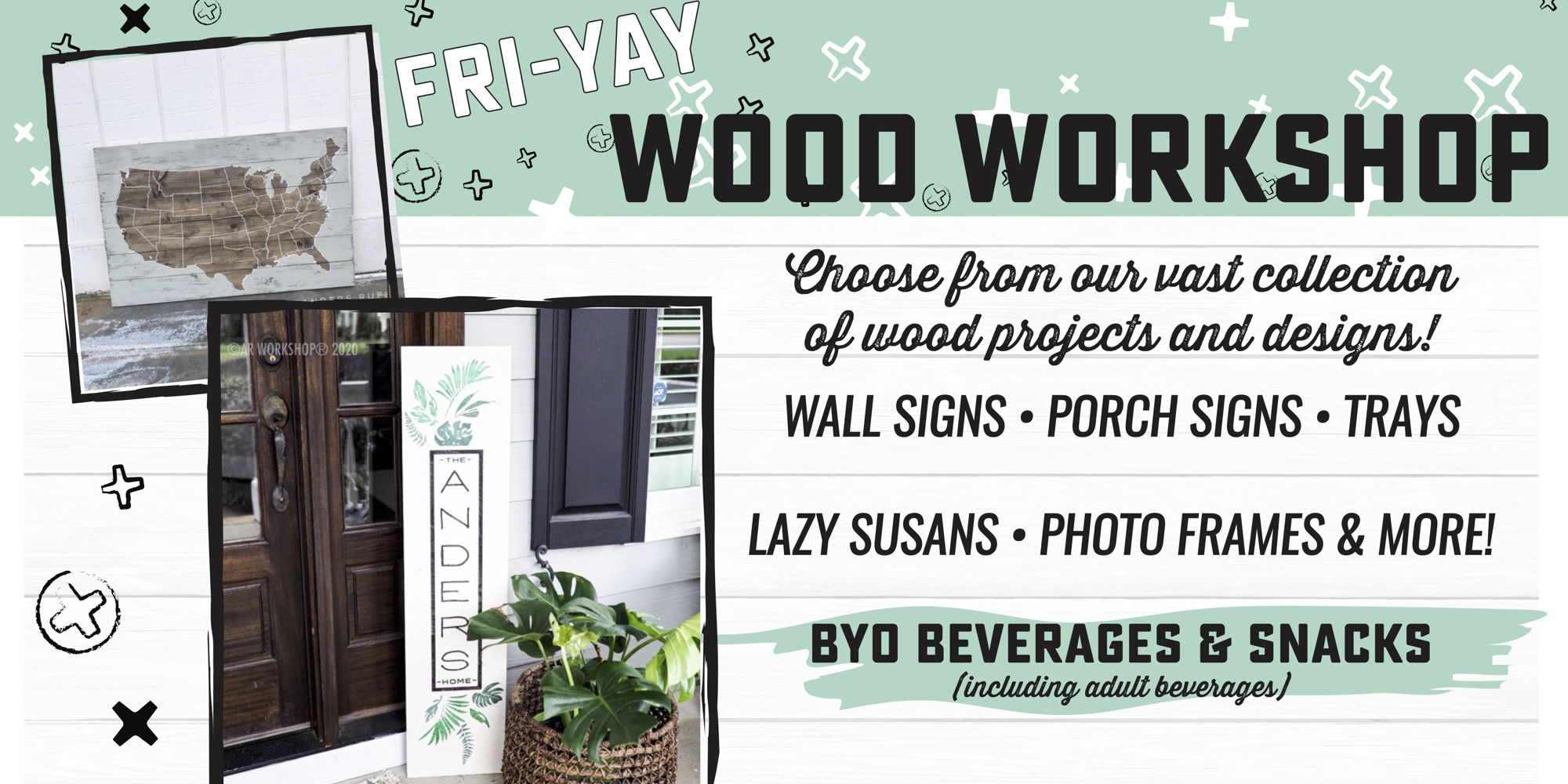 Fri-YAY Wood Workshop! promotional image