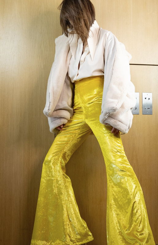 Yellow Studio Pants