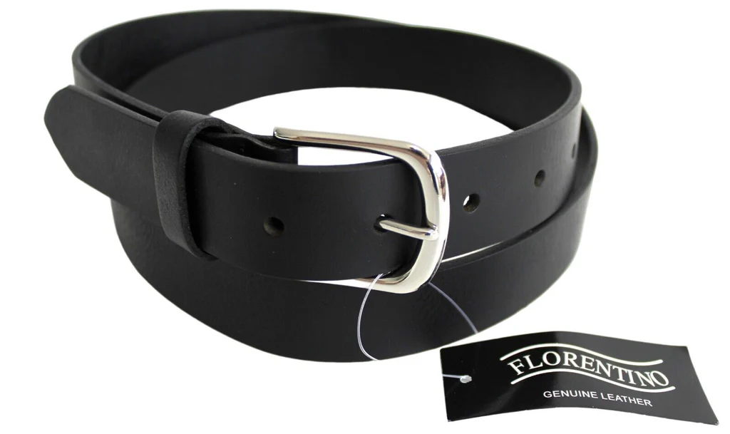 Budget Leather Men’s Belt. Style 41013 - Image 5