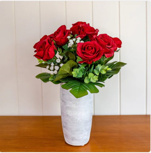 Real Touch Rose Bouquet -Realistic Artificial Flowers - Image 3