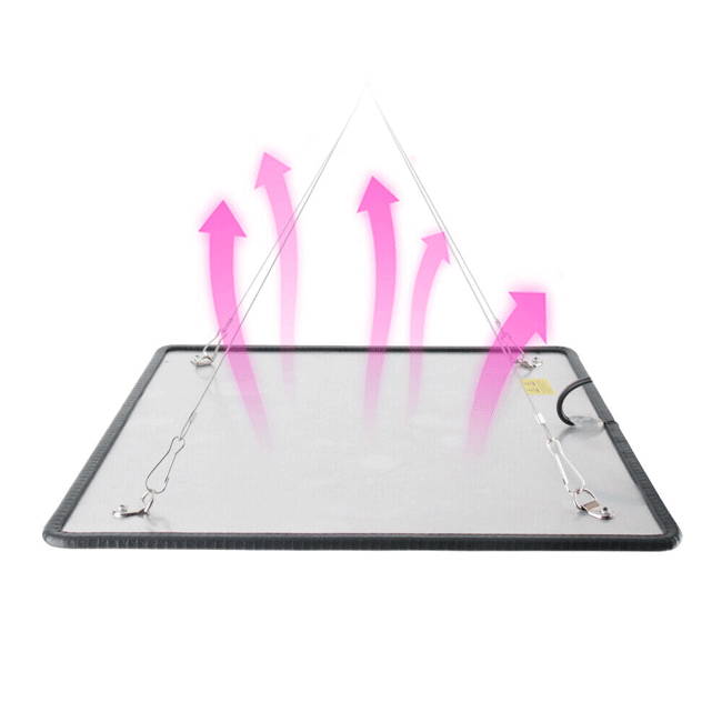 LED Grow Light 1000w Full Spectrum Hydroponic Upgraded, Black