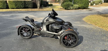 2023 CAN-AM RYKER RALLY EDITION 900 ACE motorcycle for rent near WEST COLUMBIA, SC