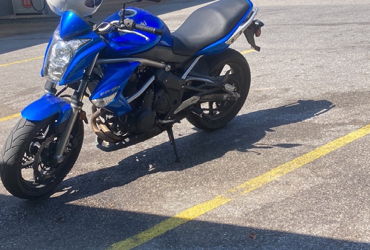 2009 KAWASAKI ER650C9F ER-6N motorcycle for rent near Batesville, AR