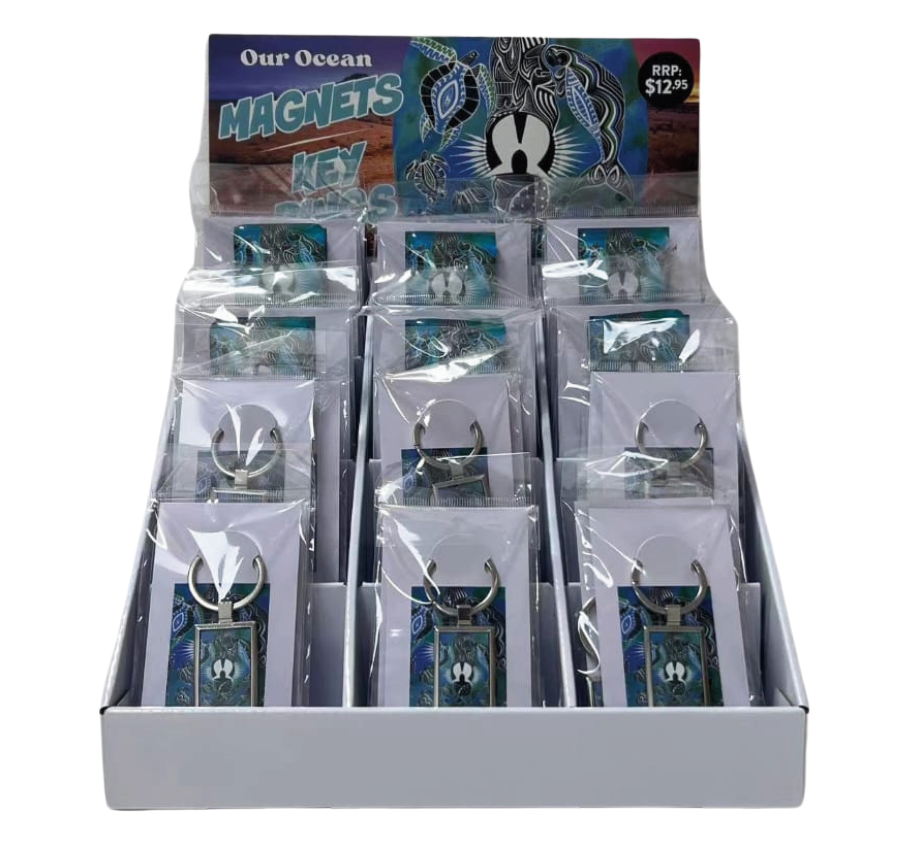 SPECIAL OFFER Mura Malu (Our Ocean) Fridge Magnets and Keyrings by Robert Levi