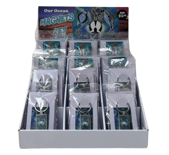 SPECIAL OFFER Mura Malu (Our Ocean) Fridge Magnets and Keyrings by Robert Levi