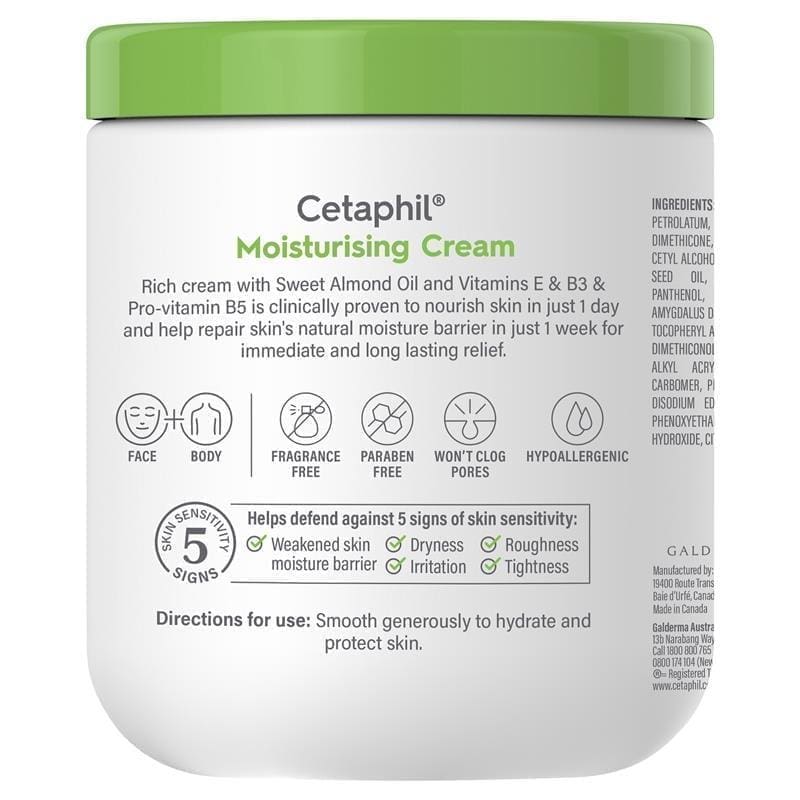Cetaphil Moisturising Cream 550g - Image 3