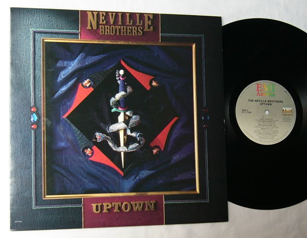THE NEVILLE BROTHERS LP~UPTOWN~ - orig 1987 album on EM...