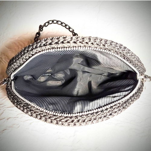 Crossbody round purse