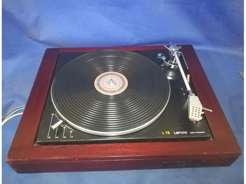 Lenco L78 Classic Swiss turntable in fine working condition