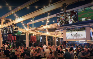 Beer Park rooftop at Paris Las Vegas
