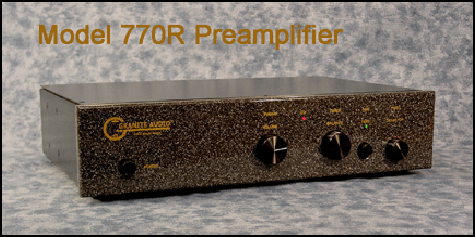 Granite Audio #770R amazing tube pre amp with tube phon...