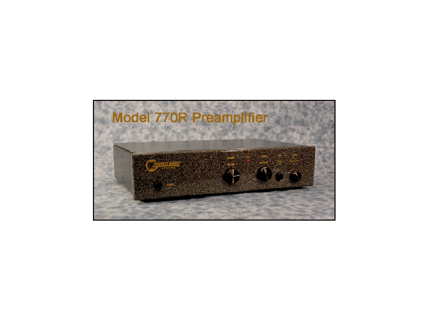 Granite Audio #770R amazing tube pre amp with tube phono section