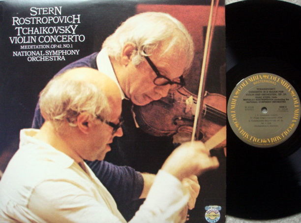 CBS / STERN-ROSTROPOVITCH, - Tchaikovsky Violin Concert...