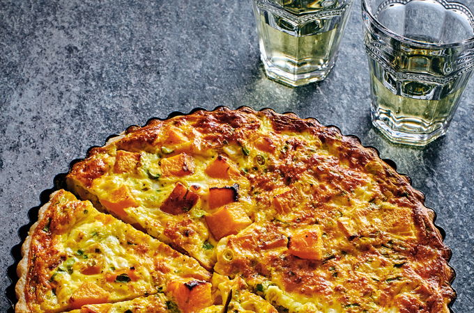 Squash Quiche