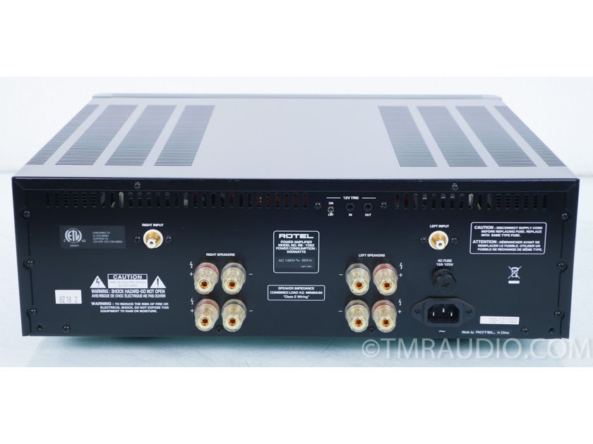 Rotel RB-1582 Stereo Power Amplifier (8218)