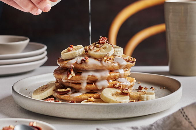 Vegan Cinnamon Pancakes