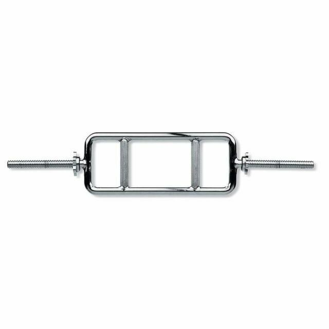Marcy Threaded Solid Chrome Triceps Bar 