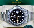 Rolex Explorer 2 presented on a Rolex support
