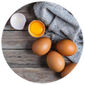 Eggs rich in collagen type 1, a type of collagen found in the best collagen supplement Singapore