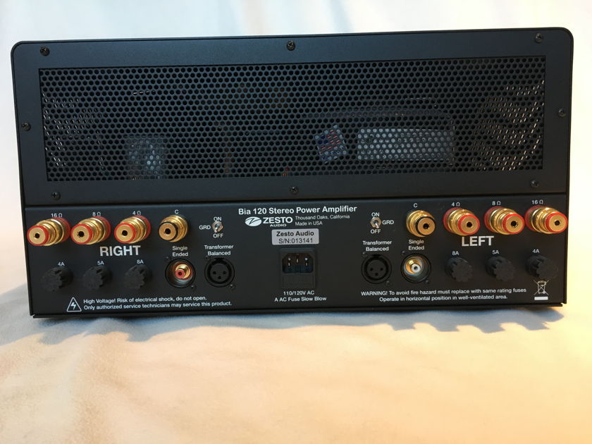 Zesto Audio Bia 120 Stereo Amp