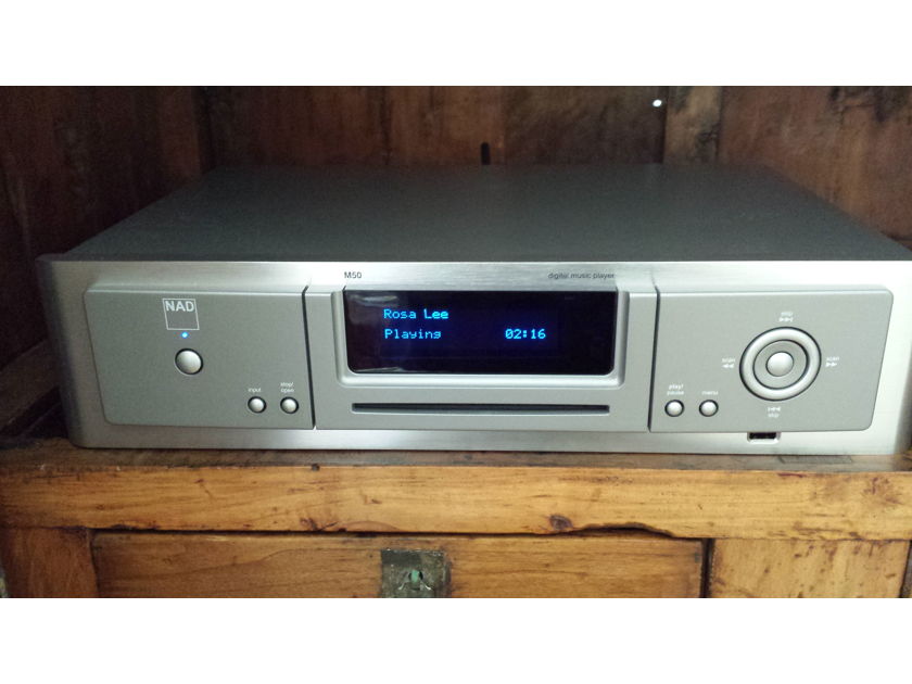 NAD M50 Master Series Digital Music Streamer and CD player