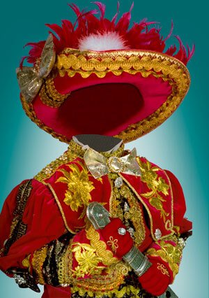 PSD исходник для монтажа - мальчик с мечом