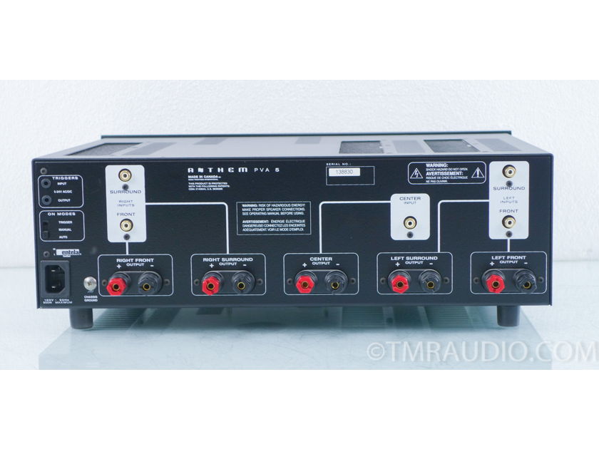 Anthem PVA 5 Five Channel Power Amplifier (9744)