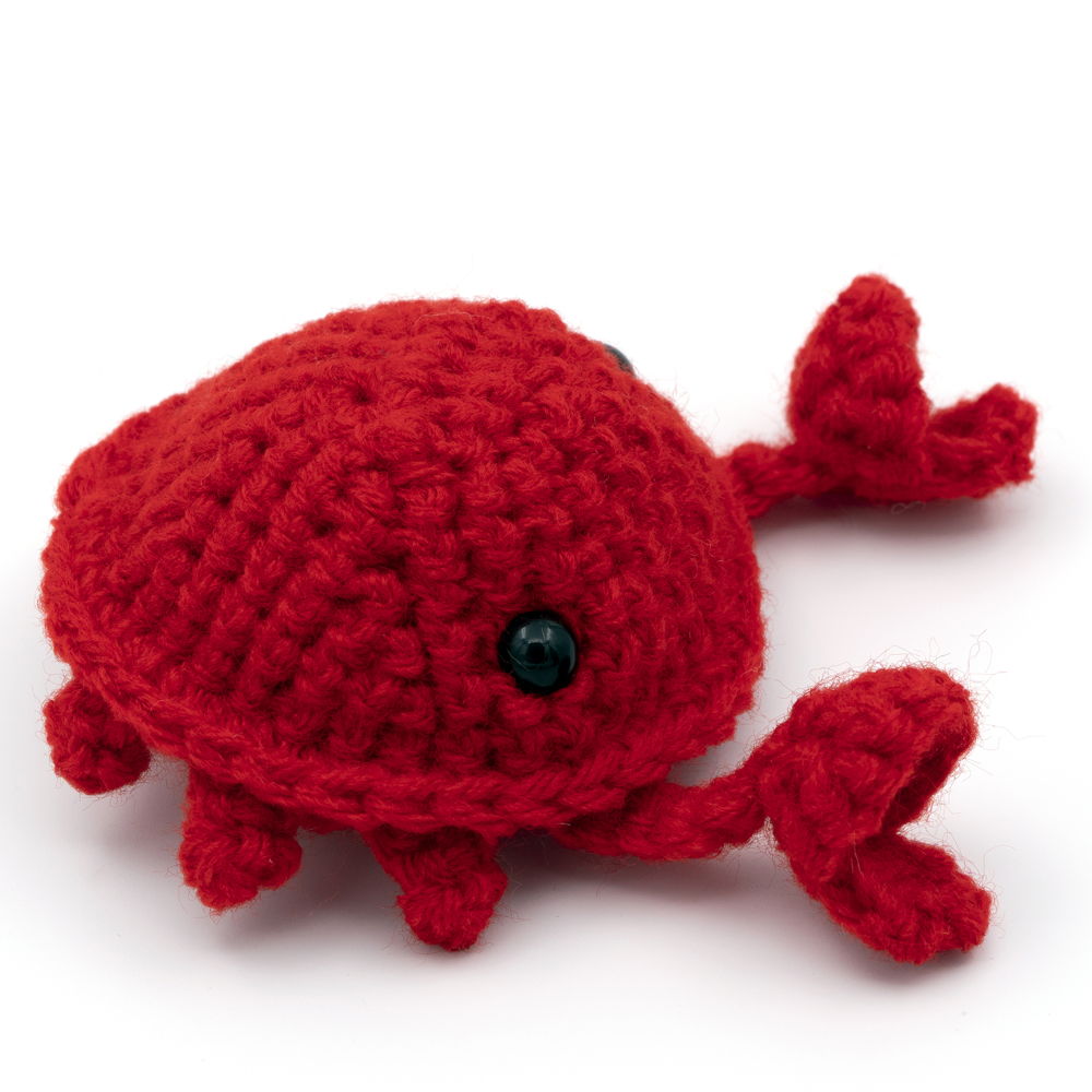 Caranguejo Amigurumi