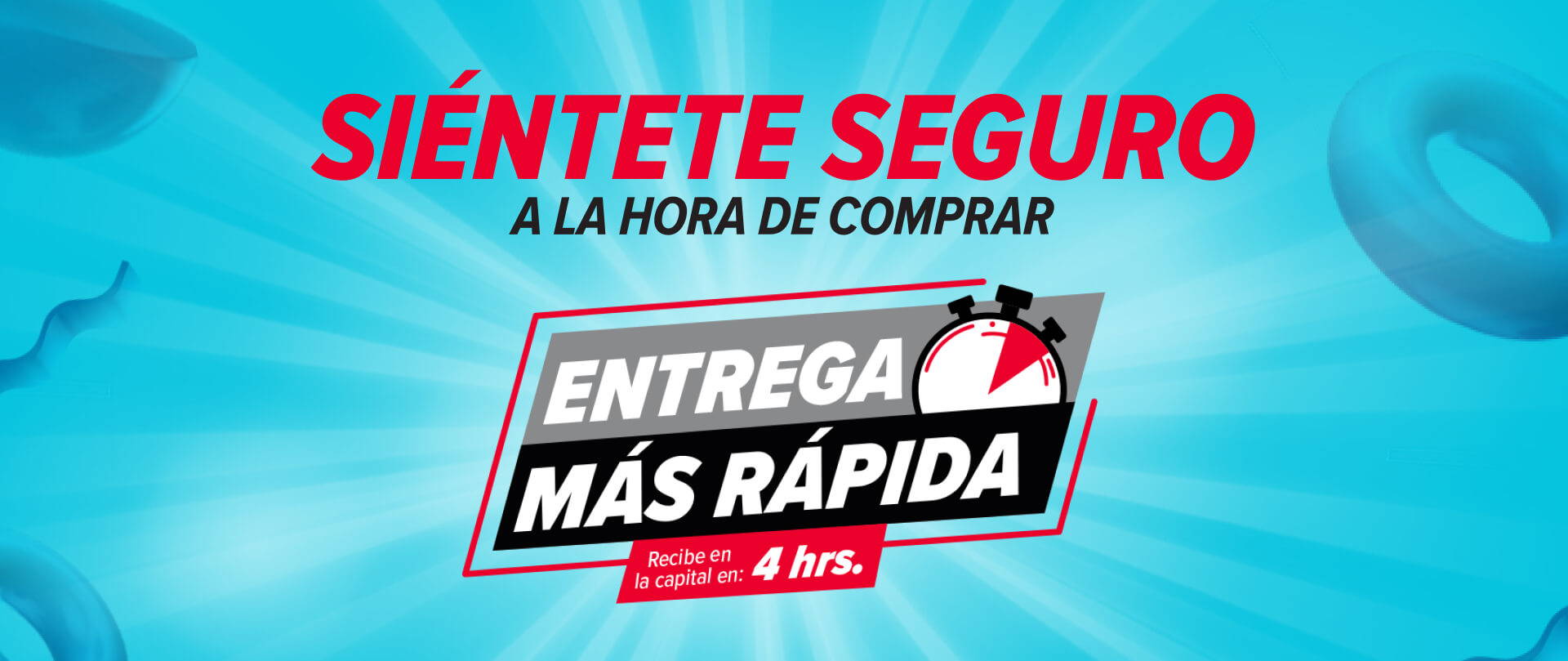 Siéntete seguro a la hora de comprar