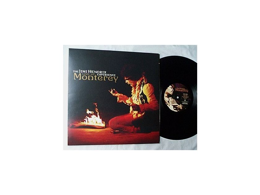 Jimi Hendrix LP-Live at Monterey- - special 2007 Experience Hendrix  album-limited edition