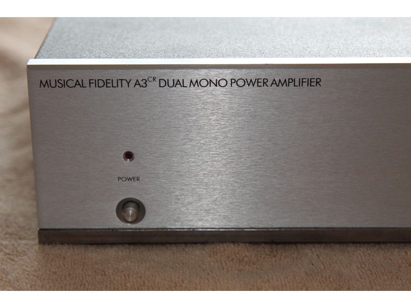 Musical Fidelity A3CR amplifier