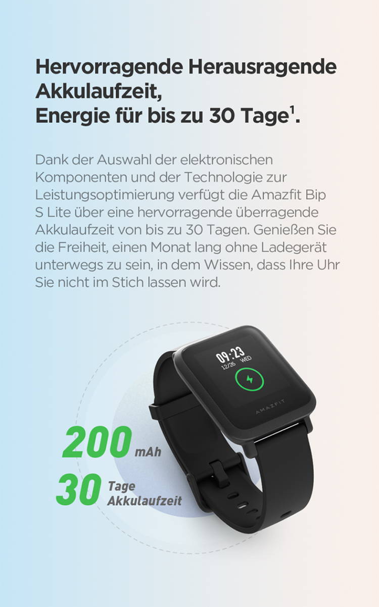 Amazfit Bip S Lite