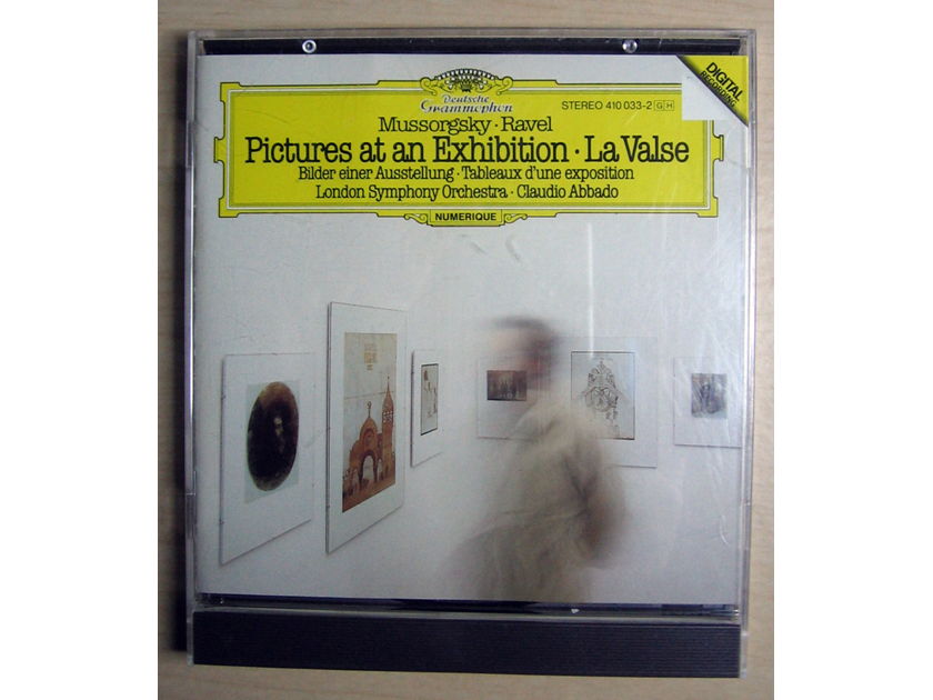 Mussorgsky, Ravel - London Symphony Orchestra - Pictures At An Exhibition / La Valse  Deutsche Grammophon ‎– 410 033-2