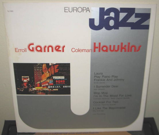 Erroll Garner & Coleman Hawkins - Europa Jazz LP 1981 I...