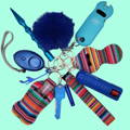 11-piece-self-defense-keychain-set-multi-color